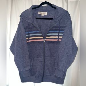 Vintage Havana Size S Blue Zip Up